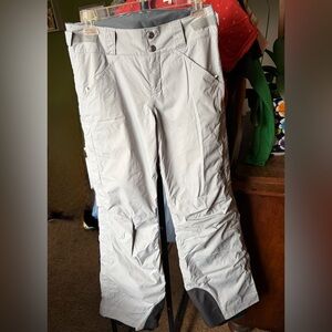 Mountain Hardwear Gray Snow Pants